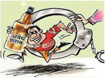 One arrested with illicit liquor